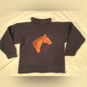 Horse sweater,‎ children’s 10, cotton from Punch